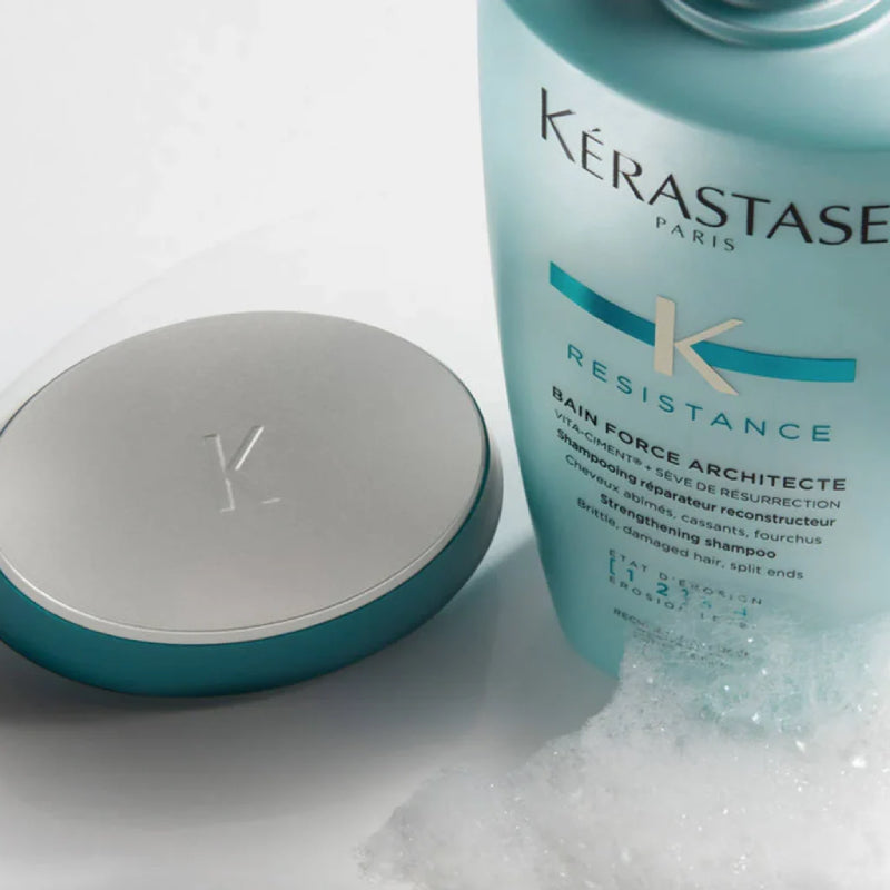 KERASTASE Dầu Gội Phục Hồi Tóc Hư Tổn Resistance Bain Force Architecte Shampoo 250ml