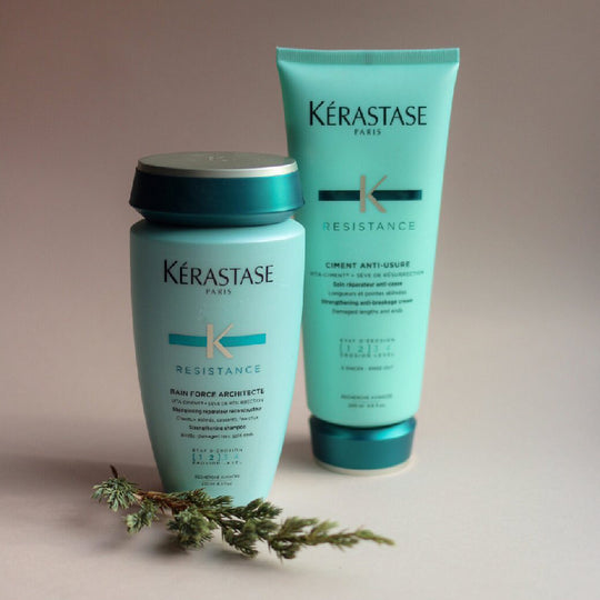 KERASTASE Dầu Gội Phục Hồi Tóc Hư Tổn Resistance Bain Force Architecte Shampoo 250ml