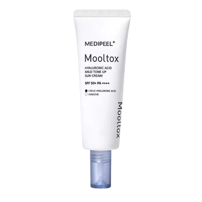 MEDIPEEL ครีมกันแดดกรดไฮยาลูโรนิก Mooltox Mild Tone Up SPF 50+ PA++++ 50 มล.