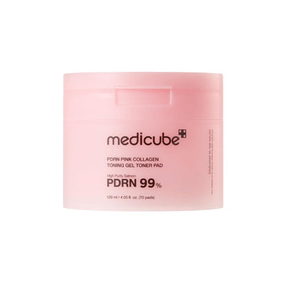 medicube PDRN Pink Toning Gel Toner Pad 120ml x 70pcs