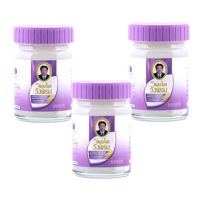WANG PROM Thai Herbal Massage Purple Balm (Improve Sleep) 50g