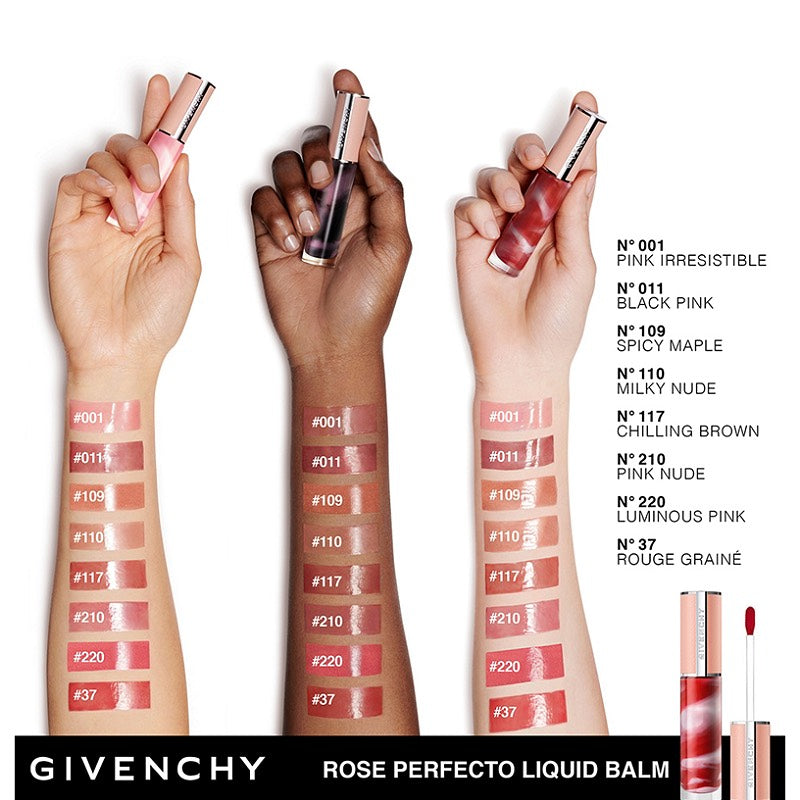 GIVENCHY Rose Perfecto Lipbalm Cair 6ml