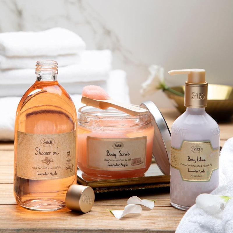 SABON - Huile de Douche Lavender Apple - 500ml