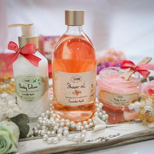 SABON - Huile de Douche Lavender Apple - 500ml