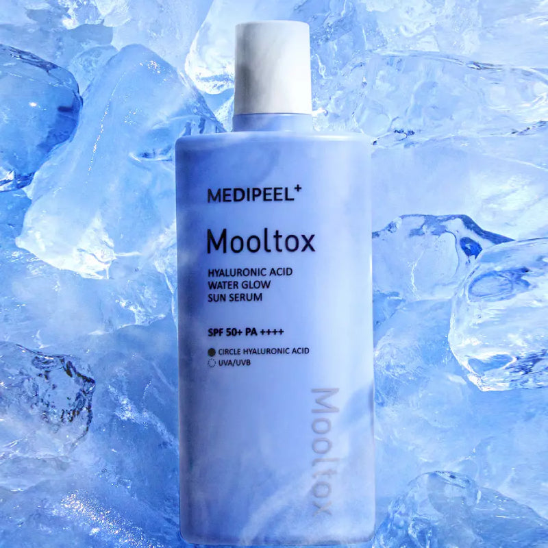MEDIPEEL Hyaluronsyra Mooltox Water Glow Solserum SPF 50+ PA++++ 52ml