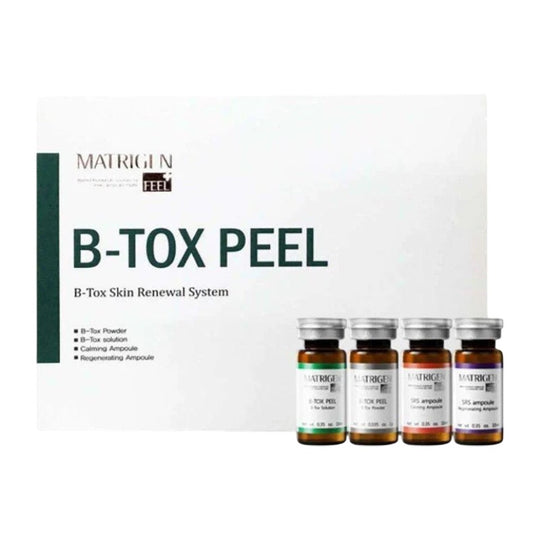 CONJUNTO COMPLETO Matrigen B-Tox Sistema de Renovamento da Pele 12 Frascos