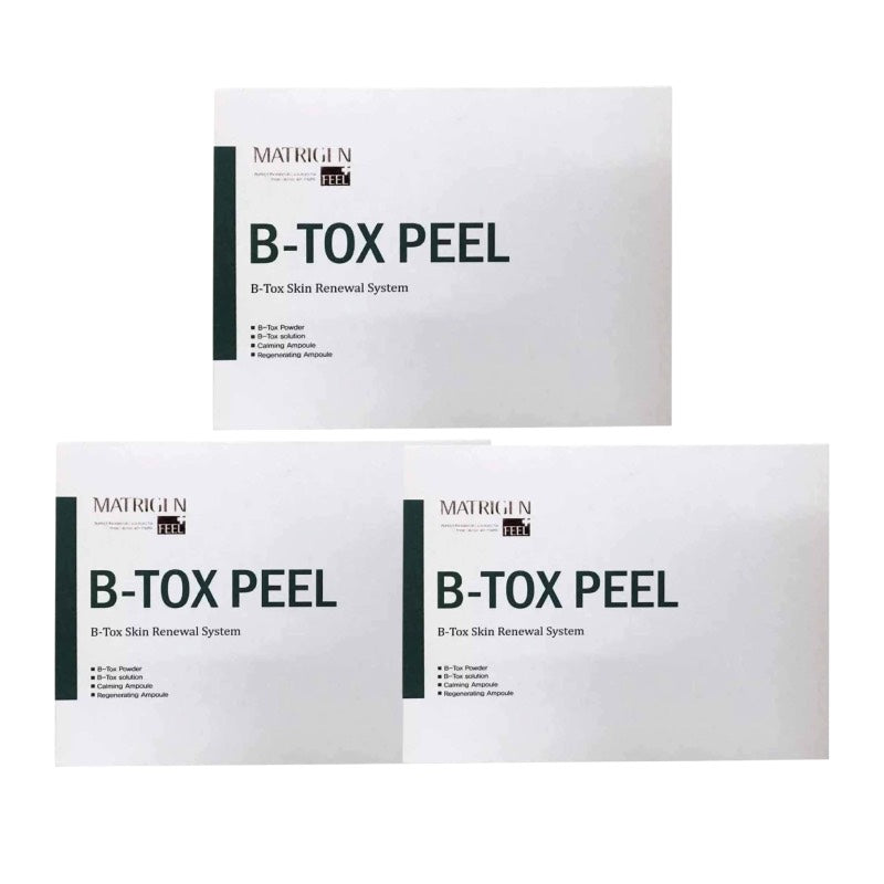 CONJUNTO COMPLETO Matrigen B-Tox Sistema de Renovamento da Pele 12 Frascos
