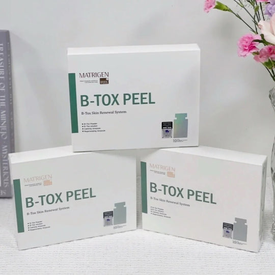 CONJUNTO COMPLETO Matrigen B-Tox Sistema de Renovamento da Pele 12 Frascos