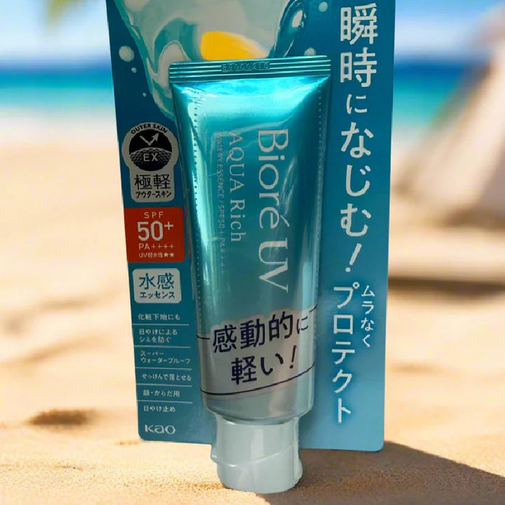 Biore UV アクアリッチ ウォータリーエッセンス ビオレ UV アクアリッチ ウォータリーエッセンス | 花王公式