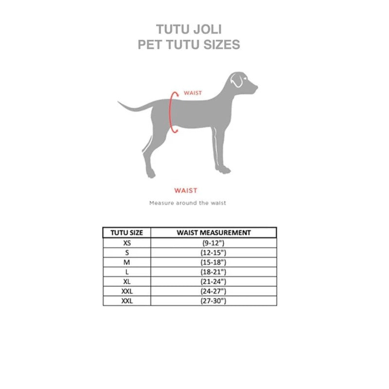 Tutu Joli Chân Váy Cho Thú Cưng USA Handmade Comfortable Red Pet Tutu Skirt 1pc