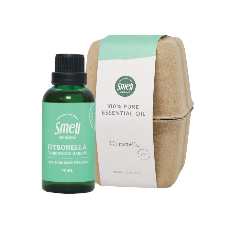 Smell Lemongrass Handmade Aroma Óleo Essencial Orgânico (Citronela) 20ml / 50ml