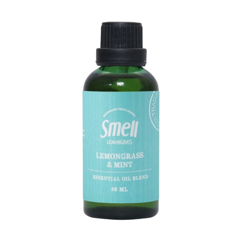 Smell Lemongrass हैंडमेड अरोमा ऑर्गेनिक एसेंशियल ऑयल (लेमनग्रास और मिंट) 20 मि.ली./50 मि.ली