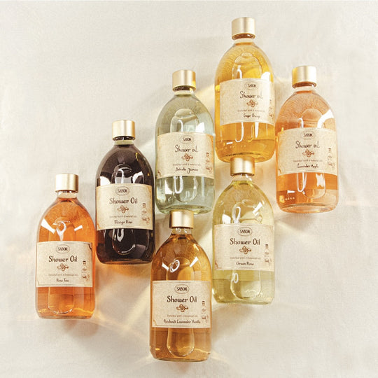 SABON Green Rose Shower Oil 300ml / 500ml