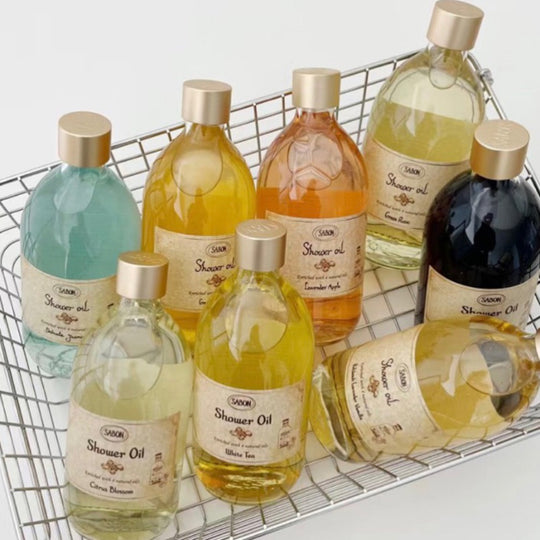SABON Green Rose Shower Oil 300ml / 500ml