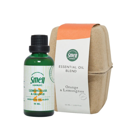 Smell Lemongrass Handmade Aroma Óleo Essencial Orgânico (Capim-Limão e Laranja) 20ml / 50ml