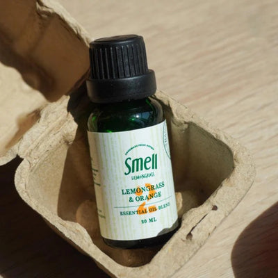 Smell Lemongrass Handmade Aroma Óleo Essencial Orgânico (Capim-Limão e Laranja) 20ml / 50ml