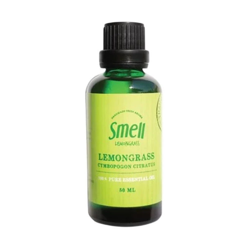 Smell Lemongrass हैंडमेड अरोमा ऑर्गेनिक एसेंशियल ऑयल (लेमनग्रास) 20 मि.ली./50 मि.ली