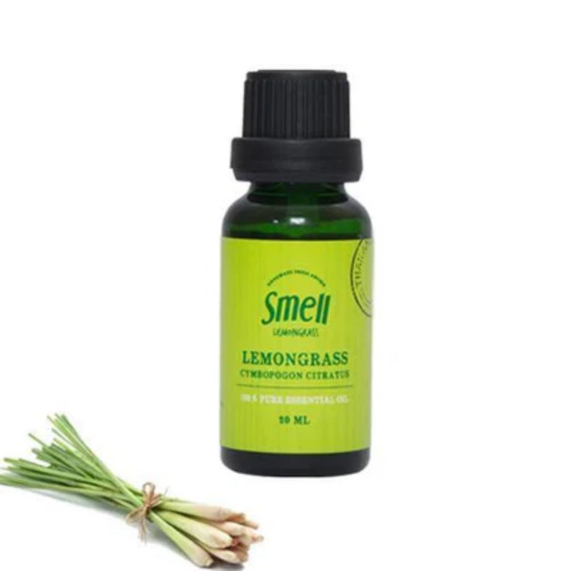 Smell Lemongrass हैंडमेड अरोमा ऑर्गेनिक एसेंशियल ऑयल (लेमनग्रास) 20 मि.ली./50 मि.ली