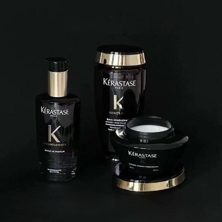 Kérastase Chronologisteセット 250ml + 200ml Kerastase Chronologiste 3-step Revitalising Routine for Hair