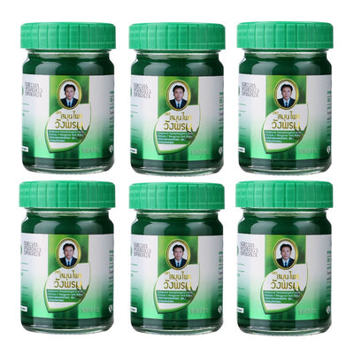 WANG PROM 泰国 摹差宁汪逢 天然草本按摩绿油膏 (缓解蚊虫瘙痒) 50g