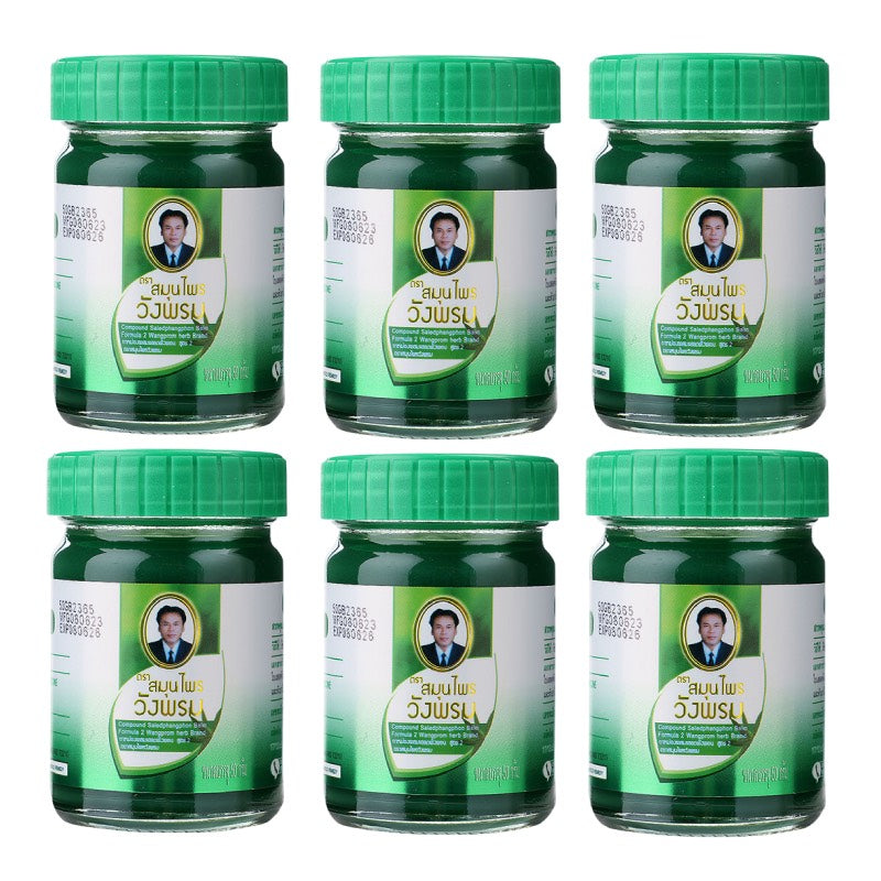 WANG PROM 泰国 摹差宁汪逢 天然草本按摩绿油膏 (缓解蚊虫瘙痒) 50g