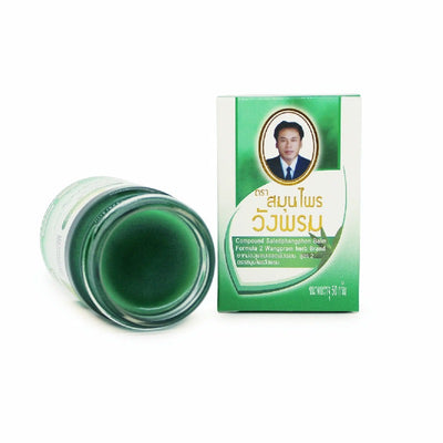 WANG PROM 泰国 摹差宁汪逢 天然草本按摩绿油膏 (缓解蚊虫瘙痒) 50g