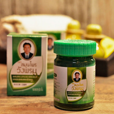 WANG PROM 泰国 摹差宁汪逢 天然草本按摩绿油膏 (缓解蚊虫瘙痒) 50g