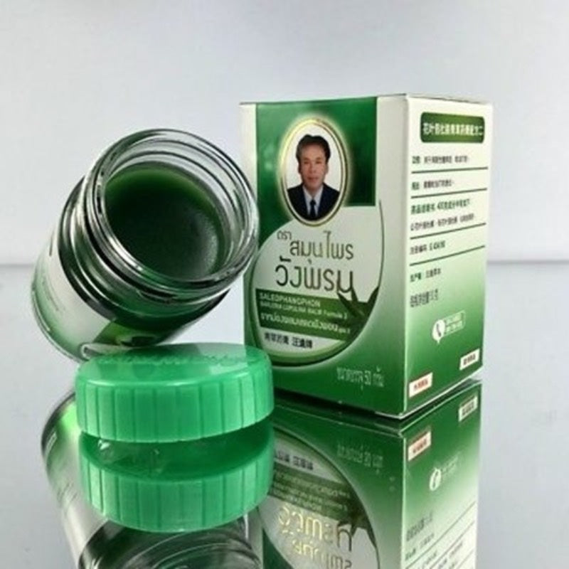 WANG PROM 泰国 摹差宁汪逢 天然草本按摩绿油膏 (缓解蚊虫瘙痒) 50g