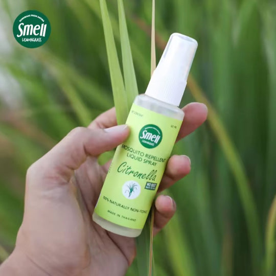 Smell Lemongrass Spray repelente de mosquitos hecho a mano (Citronela) 20ml / 60ml