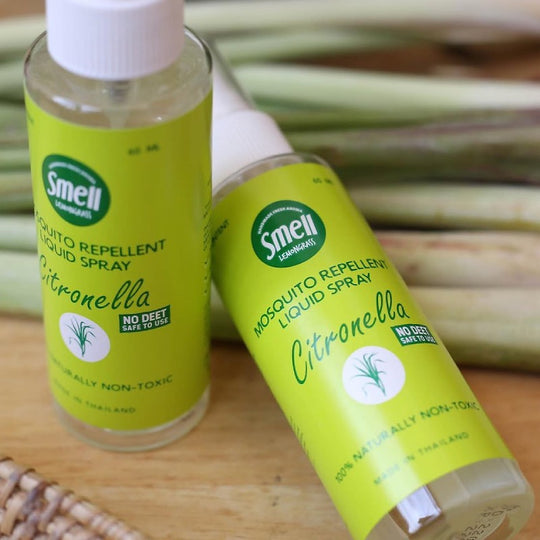 Smell Lemongrass Spray repelente de mosquitos hecho a mano (Citronela) 20ml / 60ml