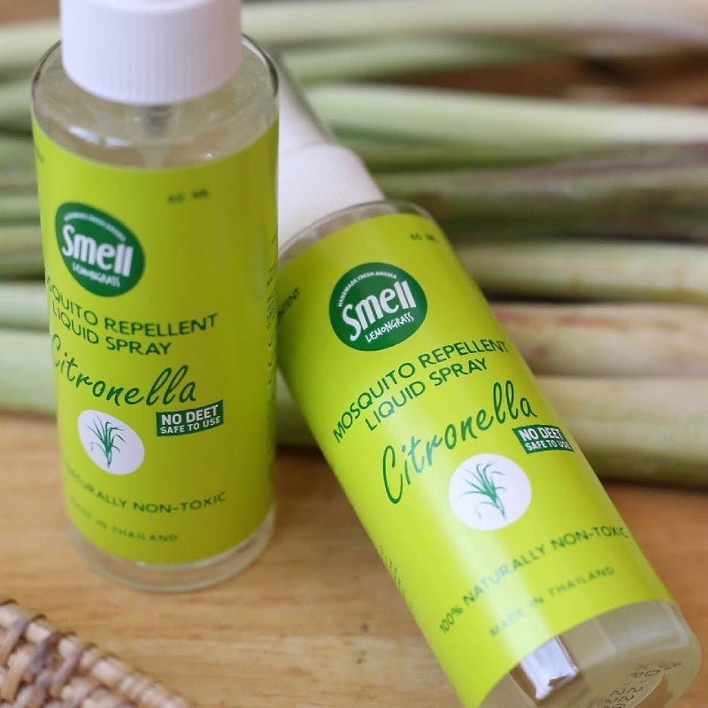 Smell Lemongrass Spray repelente de mosquitos hecho a mano (Citronela) 20ml / 60ml