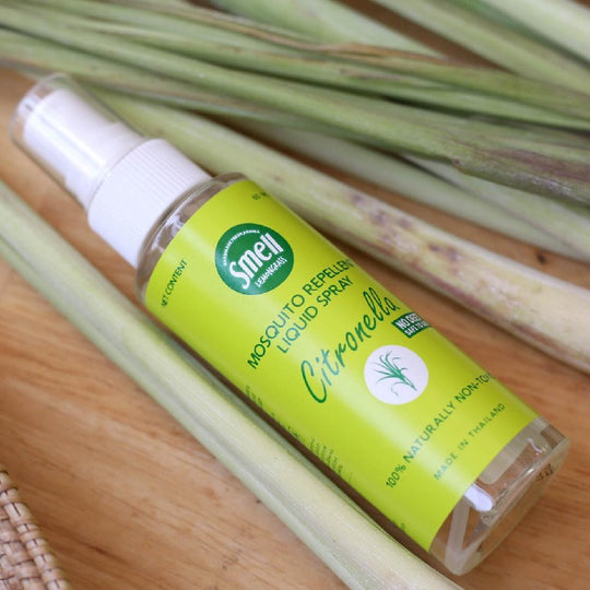 Smell Lemongrass Spray repelente de mosquitos hecho a mano (Citronela) 20ml / 60ml