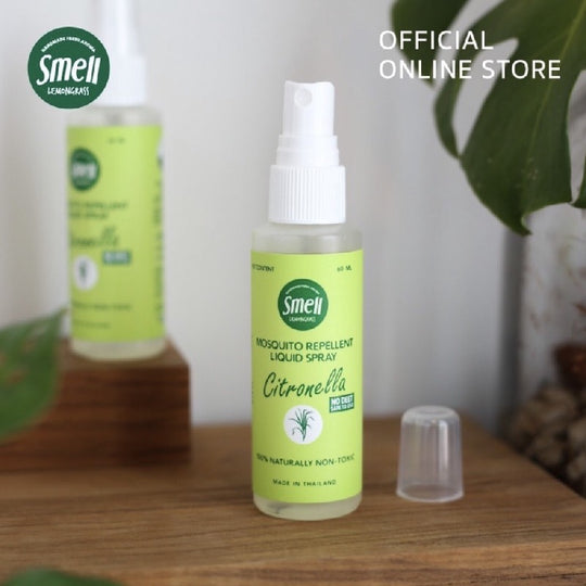 Smell Lemongrass Spray repelente de mosquitos hecho a mano (Citronela) 20ml / 60ml