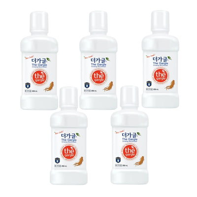 The Gargle 99.9% Sterilization Korean Ginseng Enxaguante Bucal com Sabor 250ml Refrescante Bucal Líquido