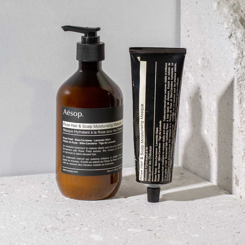 Aesop Rose Hair And Scalp Moisturizing Masque มาส์กบำรุงผมและหนังศีรษะ 500 มล.