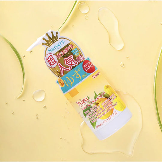 Nursery Gel Tẩy Trang Hương Quả Thanh Yên Yuzu Make Up Cleansing Gel 180ml
