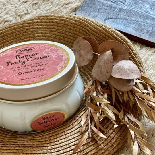 SABON Repair Body Cream グリーンローズ 200mL 1+1 Repair Body Cream Green Rose 200mL – SABON