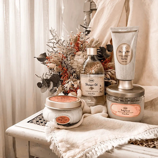 SABON Repair Body Cream グリーンローズ 200mL Body Lotion Green Rose Scent 200mL – SABON