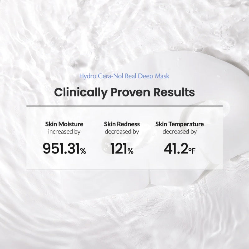 Biodance Hydro Cera-Nol Real Deep Mask Mascarilla Profunda Hidratante 34 g x 4 unidades