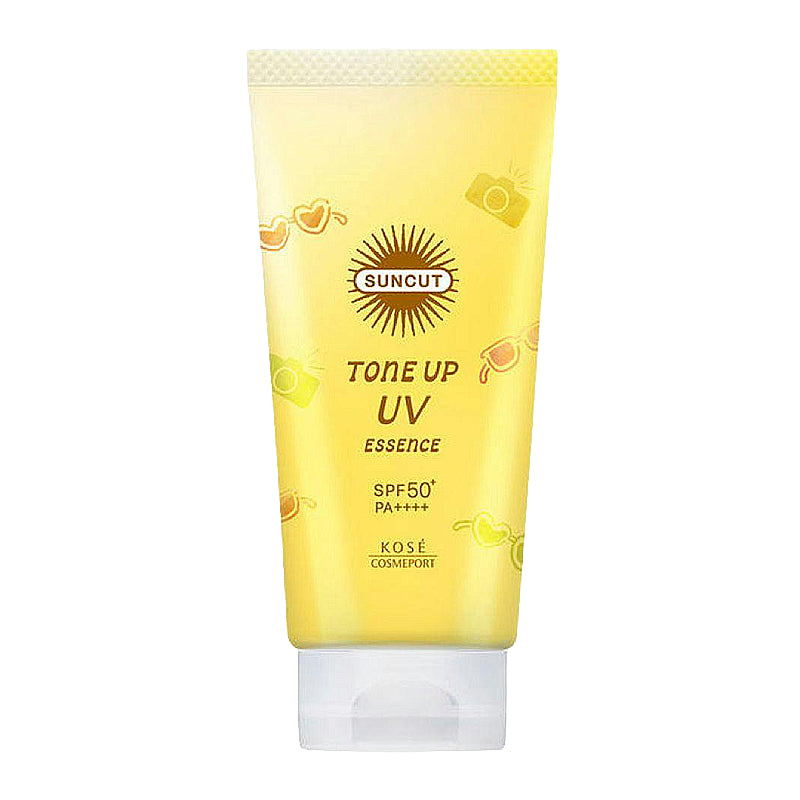 KOSE Kem Chống Nắng Nâng Tone Suncut Tone Up UV Essence Lemon Yellow SPF50+ PA++++ 80g
