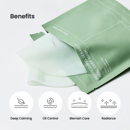 Biodance Refreshing Sea Kelp Real Deep Mask 34g x 4
