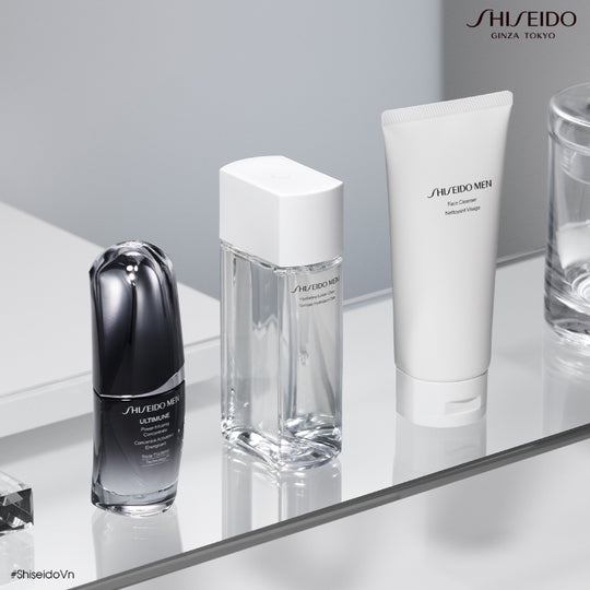 SHISEIDO Men Basic Set (Light Fluid 100ml +  Lotion Clear 150ml)
