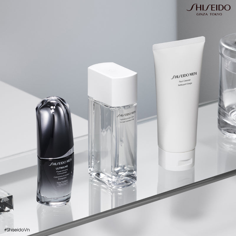 SHISEIDO Men Basic Set (Light Fluid 100ml +  Lotion Clear 150ml)