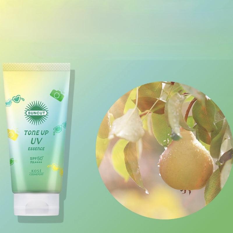 KOSE सनकट टोन अप यूवी एसेंस मिंट ग्रीन SPF50+ PA++++ 80 ग्राम