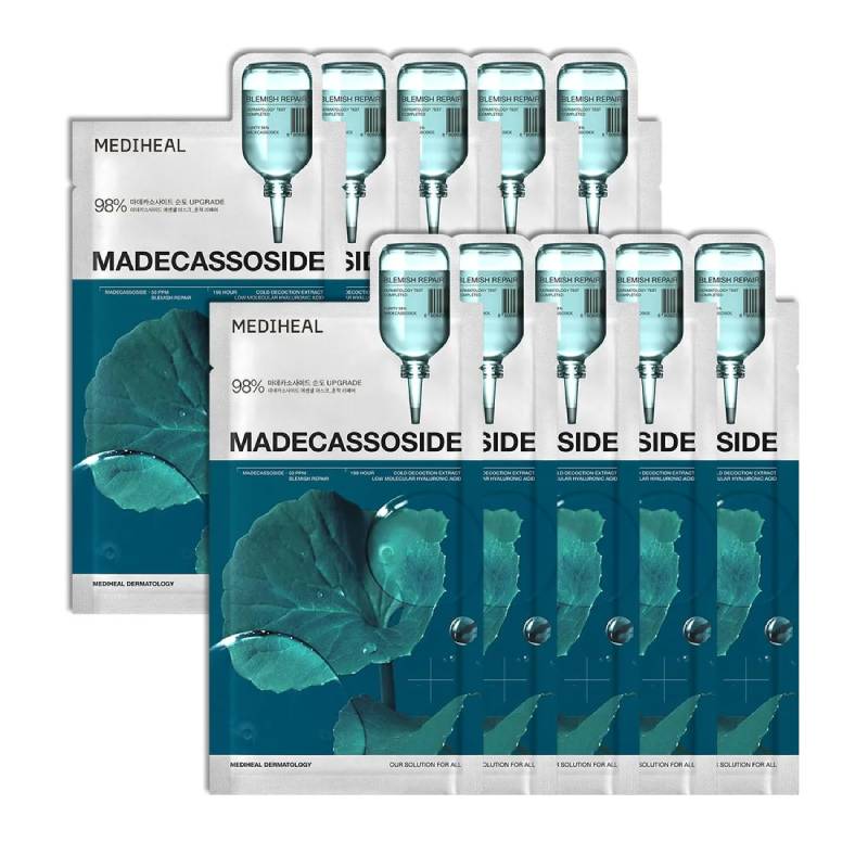 MEDIHEAL Madecassoside Essential Mask Blemish Repair 25ml x 10pcs