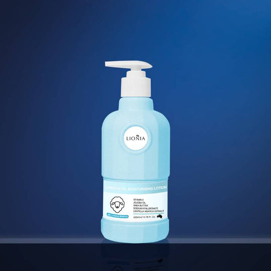 LIONIA Lanolin Oil Moisturising Body Lotion 420ml