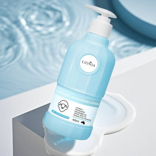 LIONIA Lanolin Oil Moisturising Body Lotion 420ml