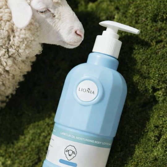 LIONIA Lanolin Oil Moisturising Body Lotion 420ml