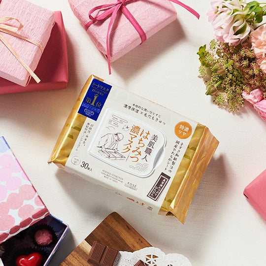 KOSE Clear Turn Bihada-Syokunin Beautiful Skin Artisan Honey Mask 30pcs/319ml