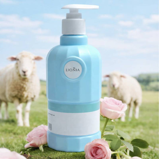 LIONIA Lanolin Oil Moisturising Body Lotion 420ml